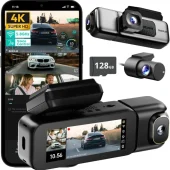 3 channels dash cam